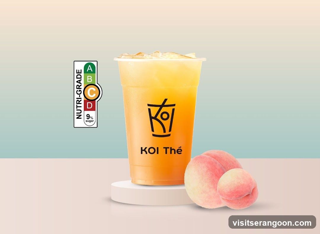 Peach Tea Drink