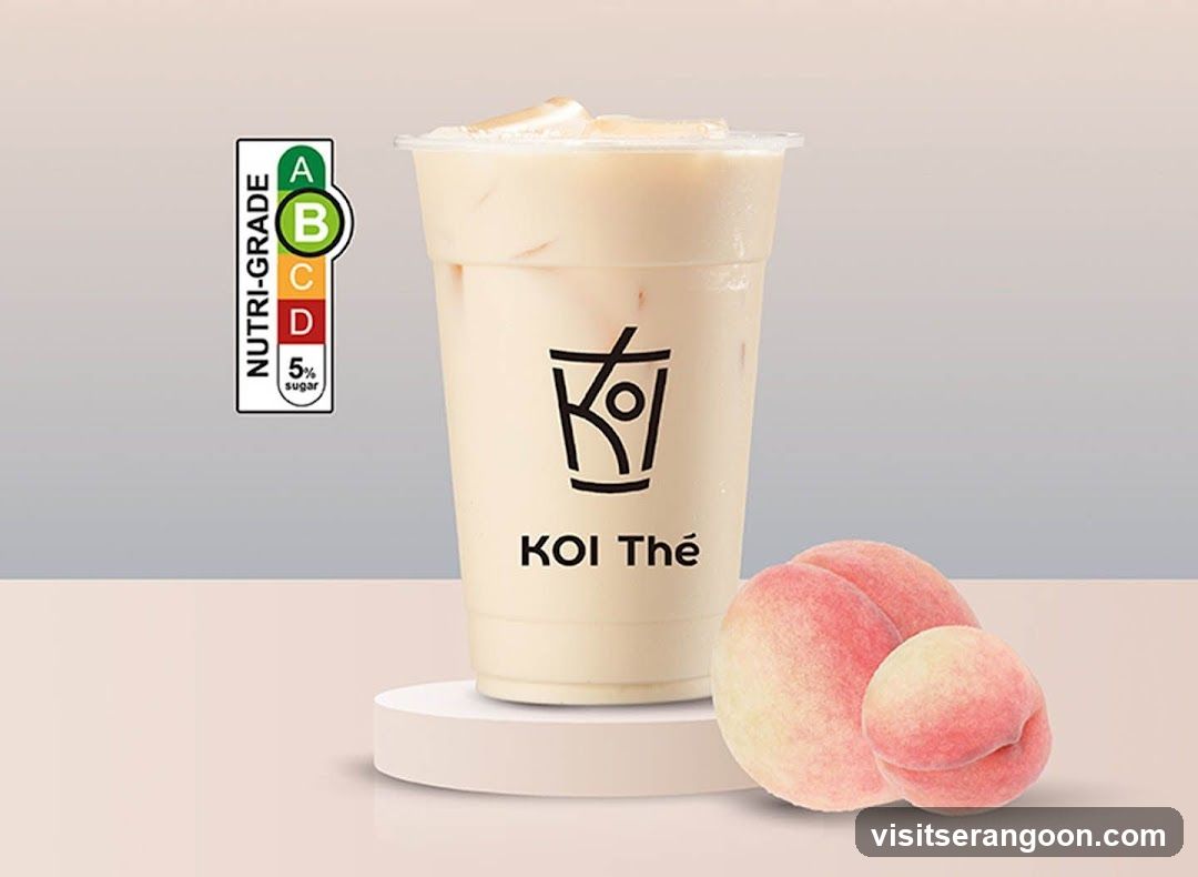 Peach Milk Tea