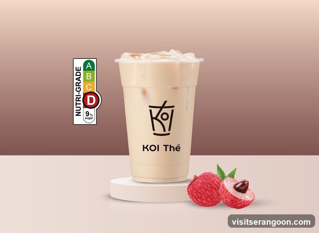 KOI Thé Drink with Lychee