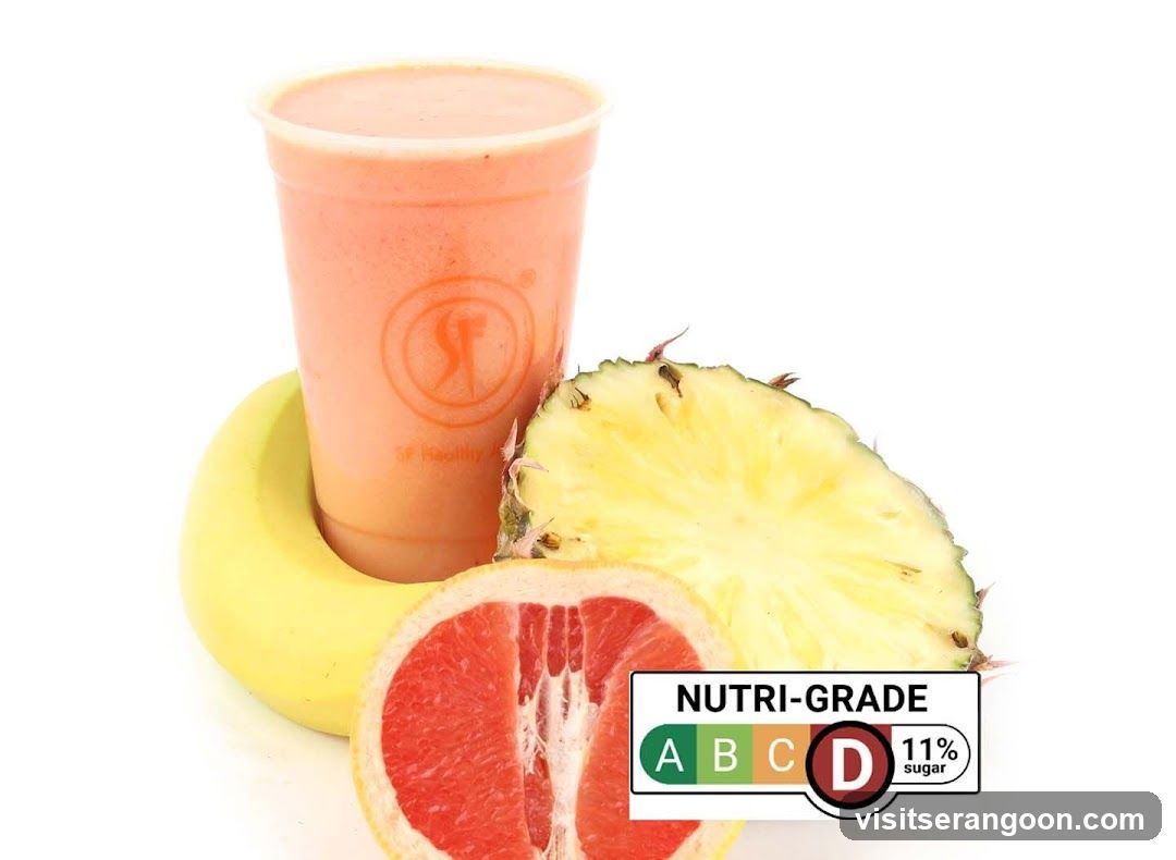 SF Healthy Smoothie with Fruits