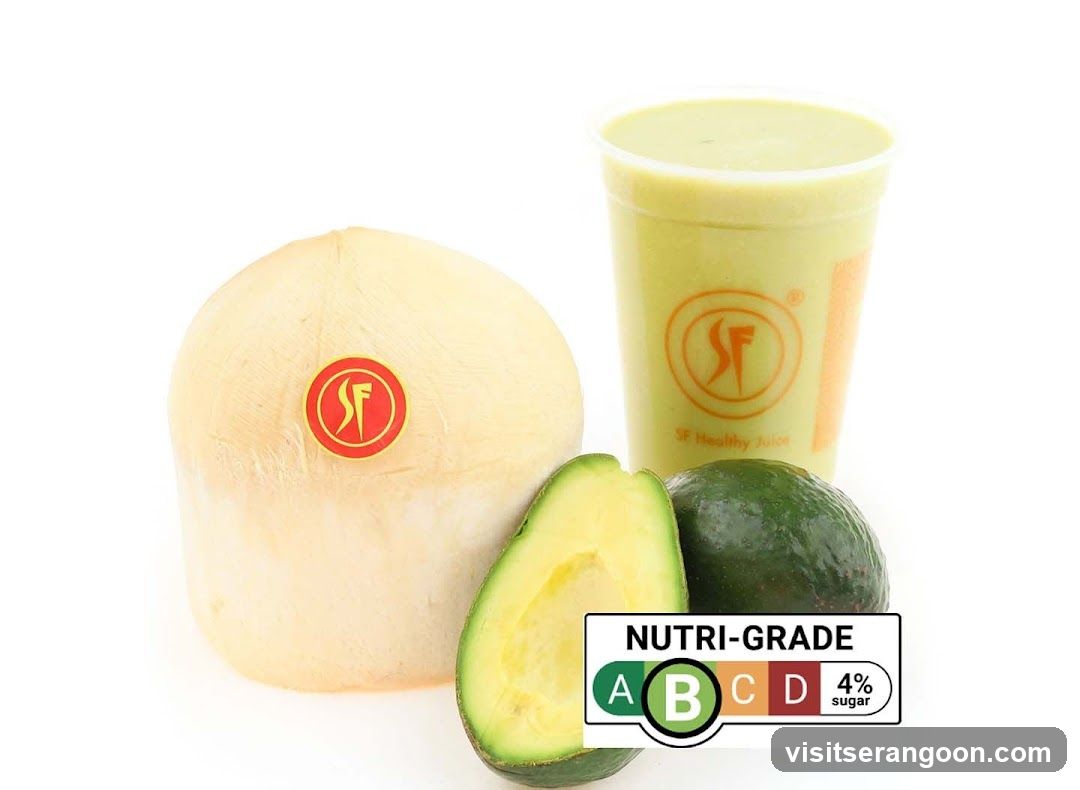 SF Healthy Juice Avocado Drink