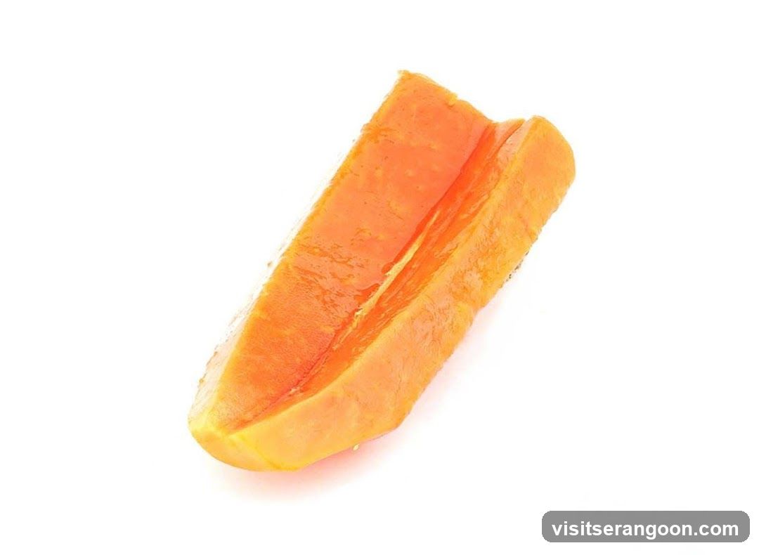 Slice of Papaya