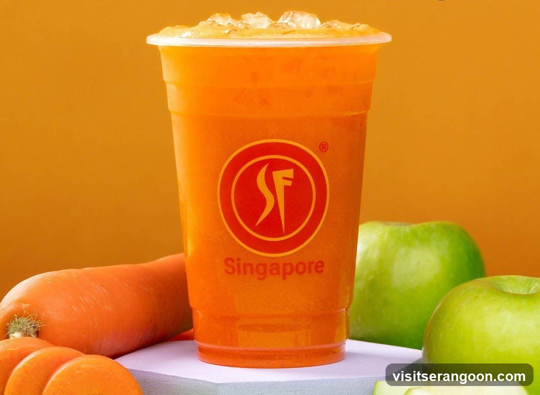 Orange Juice with Carrots and Apples