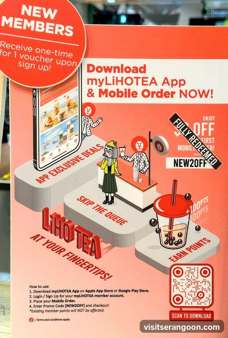 Liho Tea App Promotion