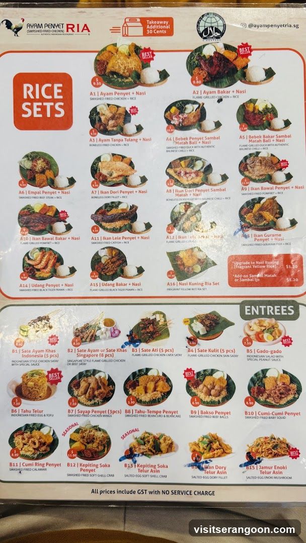 Ayam Penyet Ria - Nex