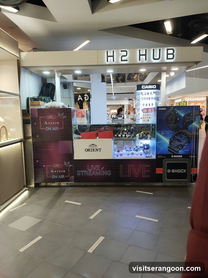 H2 Hub Timepiece - Serangoon Nex