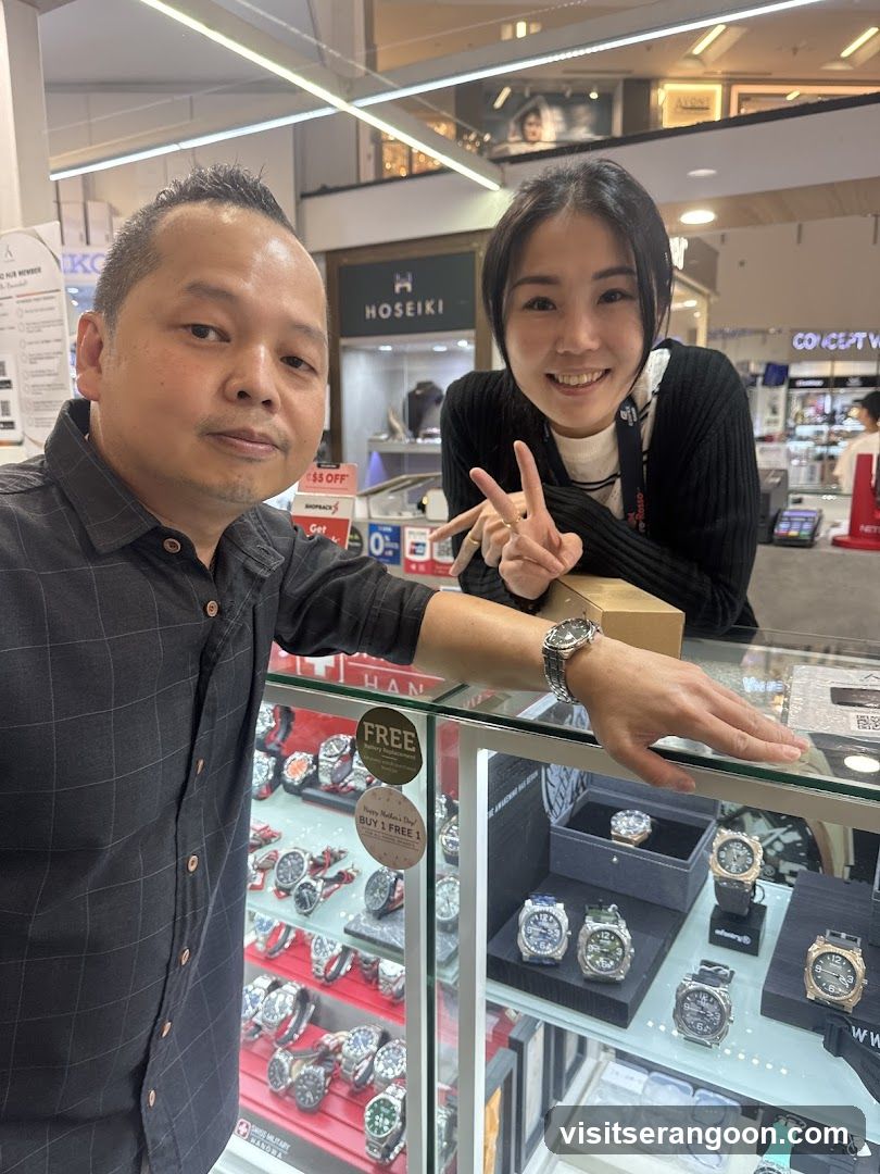 H2 Hub Timepiece - Serangoon Nex