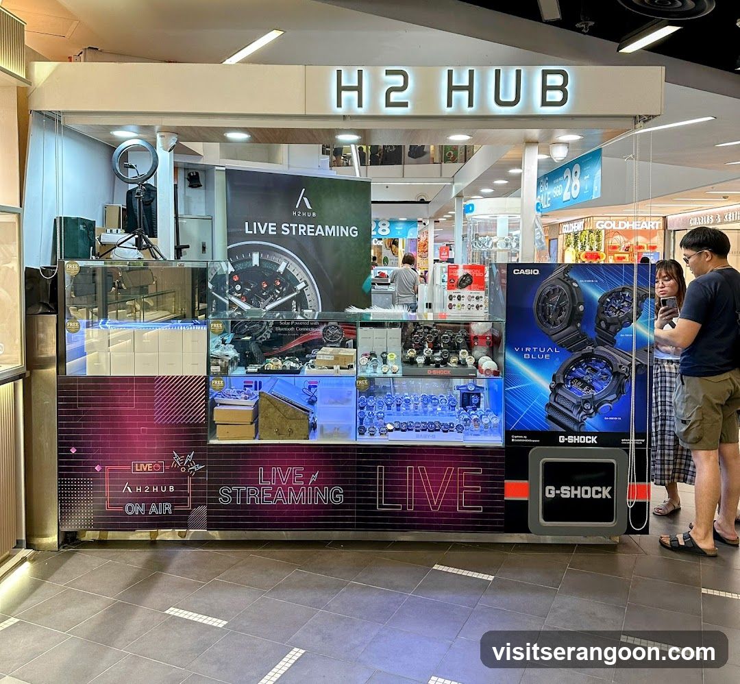 H2 Hub Timepiece - Serangoon Nex
