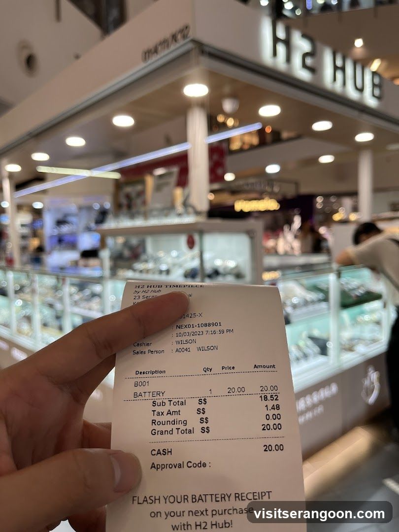 H2 Hub Timepiece - Serangoon Nex