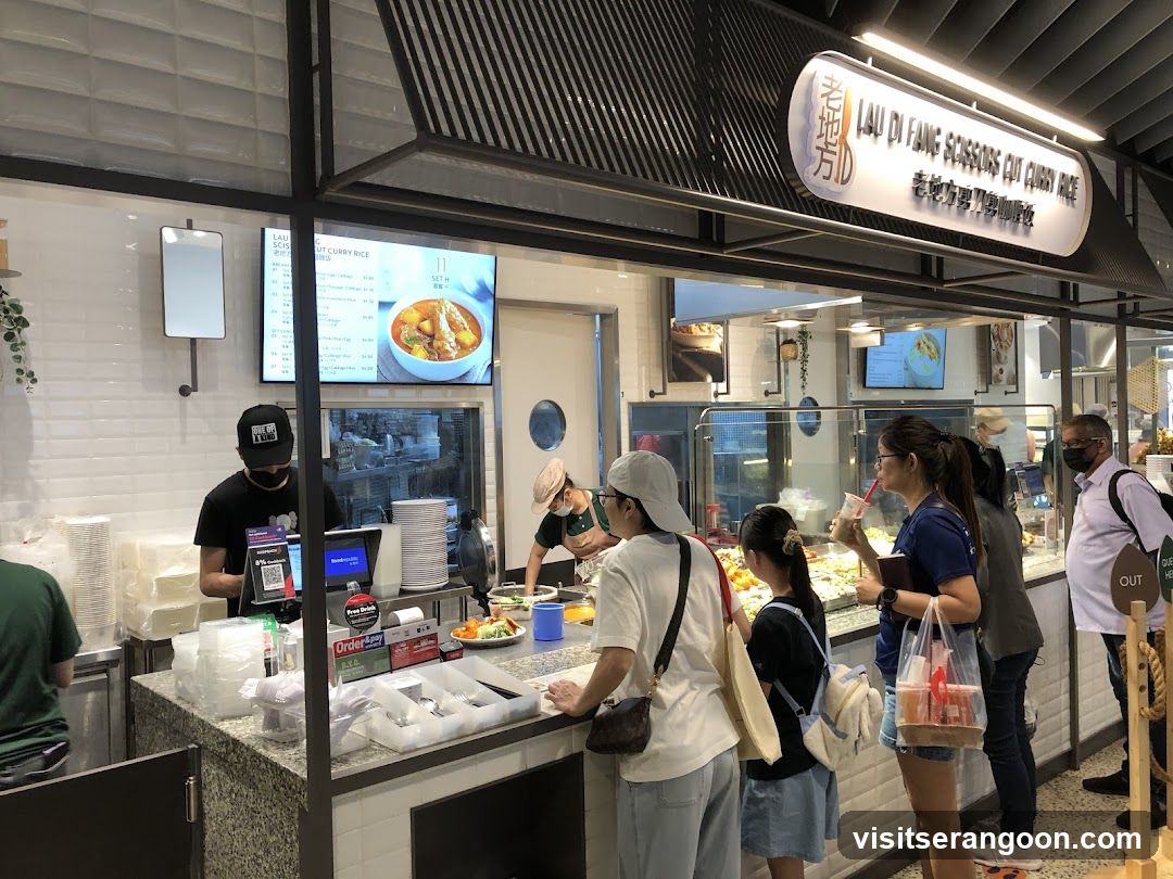 Lau Di Fang Scissors Cut Curry Rice (Food Republic - NEX)