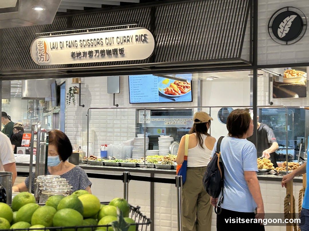 Lau Di Fang Scissors Cut Curry Rice (Food Republic - NEX)