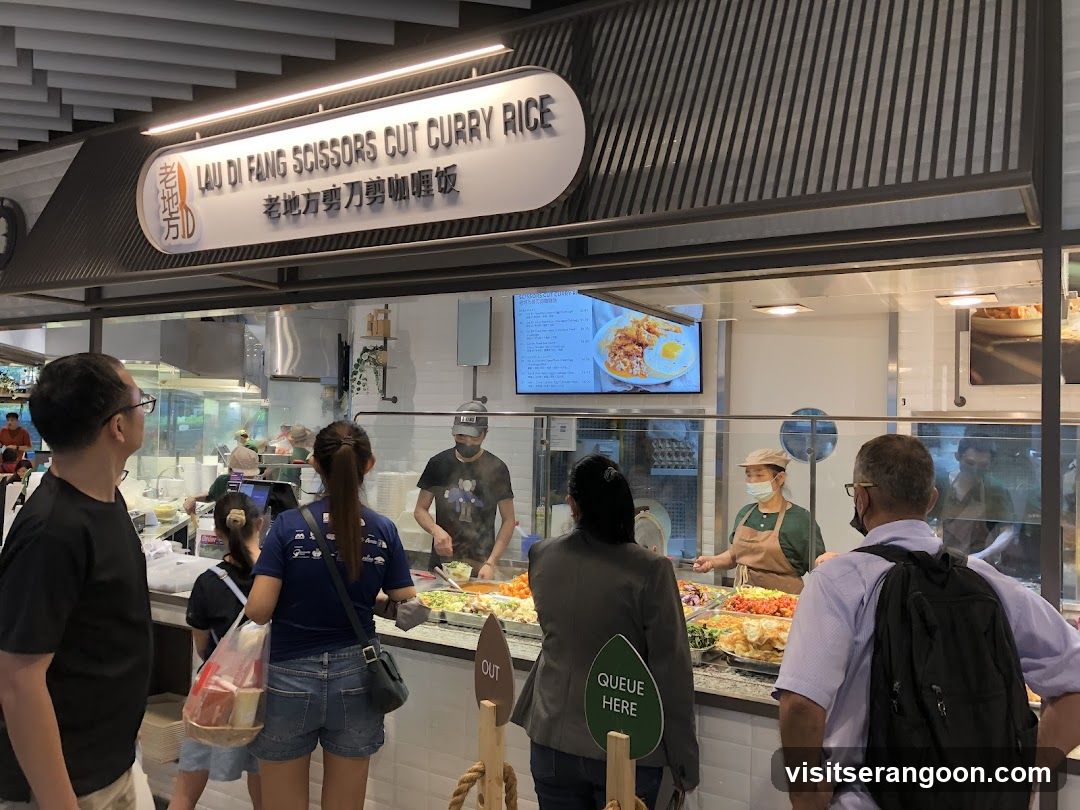 Lau Di Fang Scissors Cut Curry Rice (Food Republic - NEX)