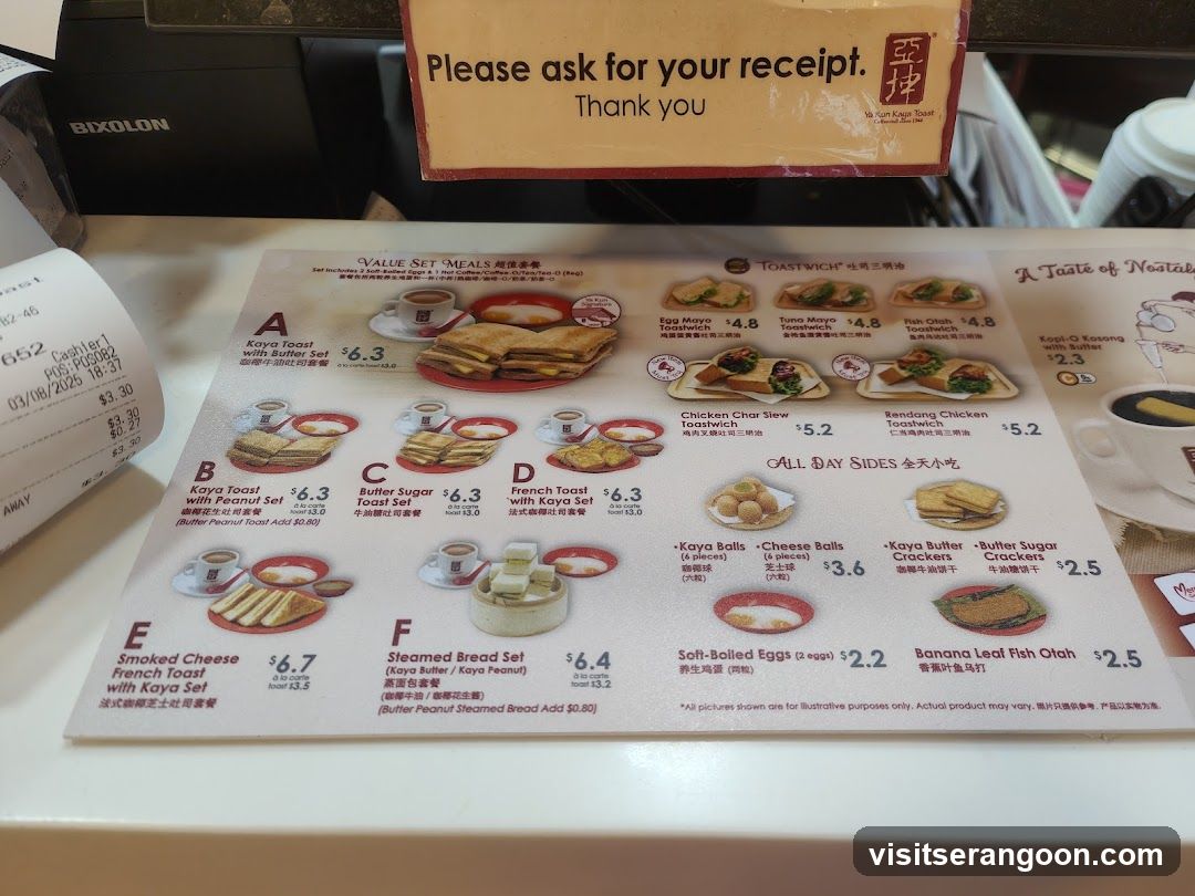 Ya Kun Kaya Toast (NEX Mall)