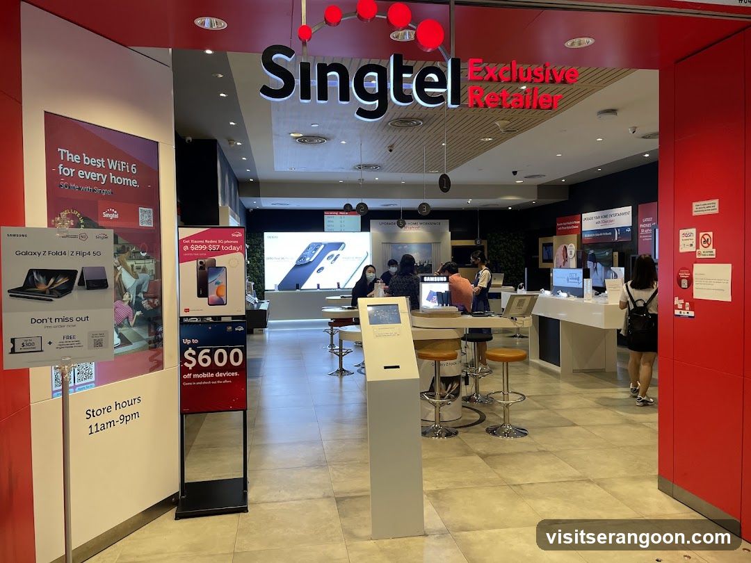 Singtel Exclusive Retailer - NEX Mall