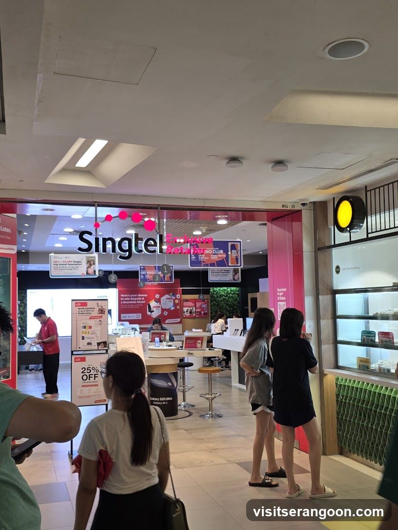 Singtel Exclusive Retailer - NEX Mall
