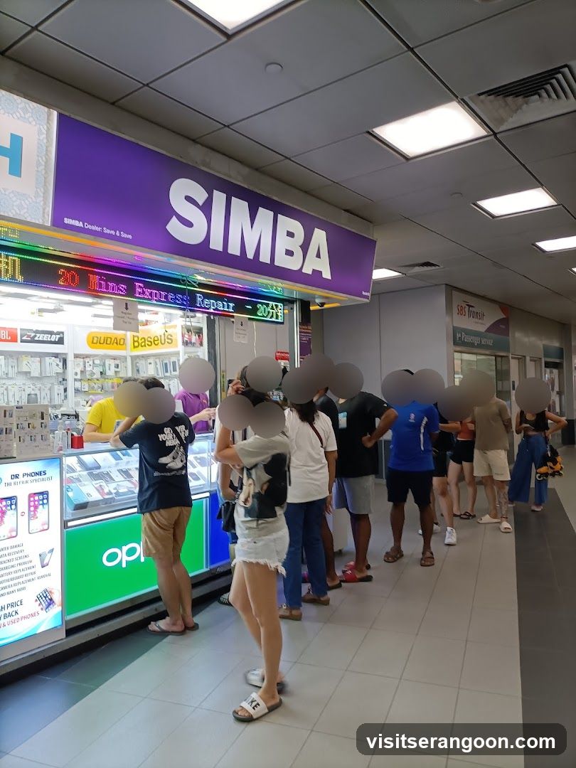 SIMBA.sg - Serangoon NEL MRT