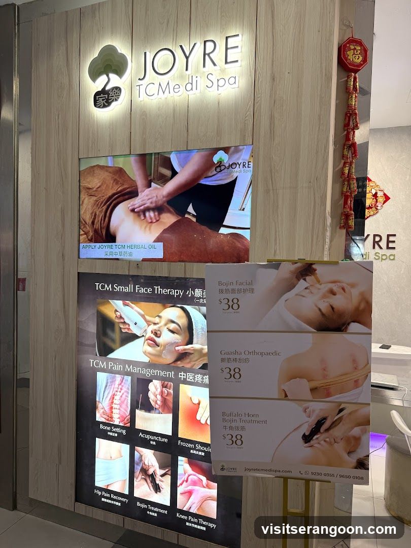Joyre TCMedi Spa - Serangoon Nex Branch