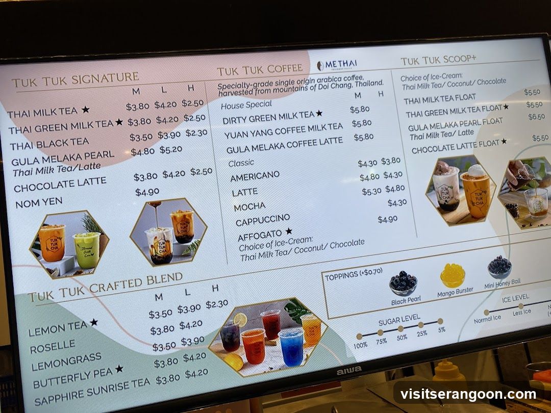 Tuk Tuk Cha Treasures @ NEX