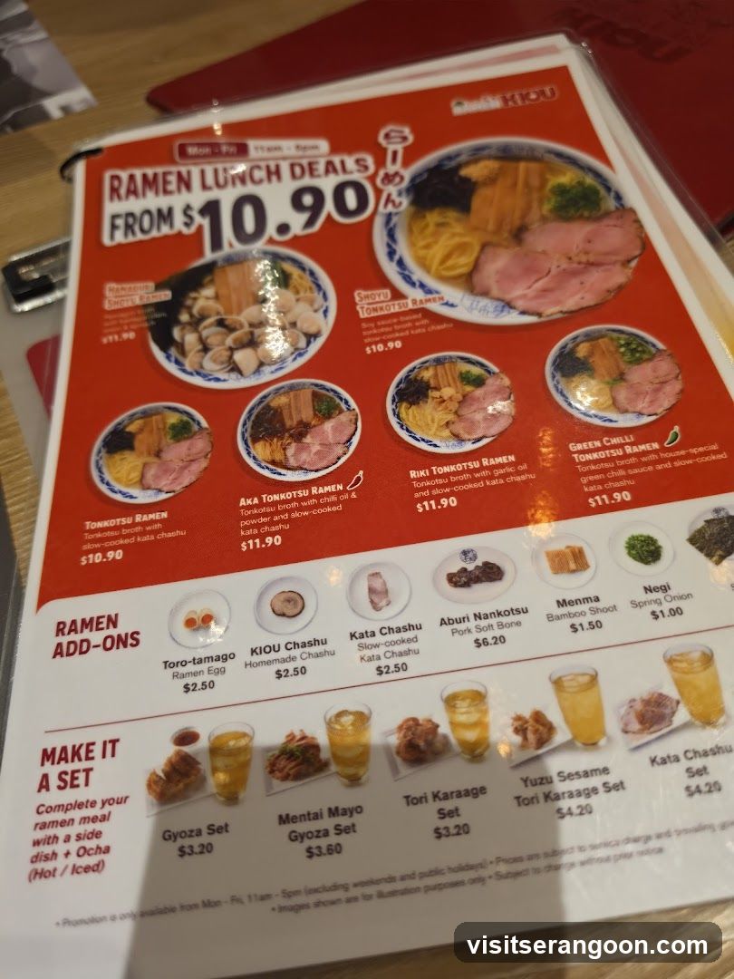 RAMEN KIOU (&JOY JAPANESE FOOD STREET) - NEX