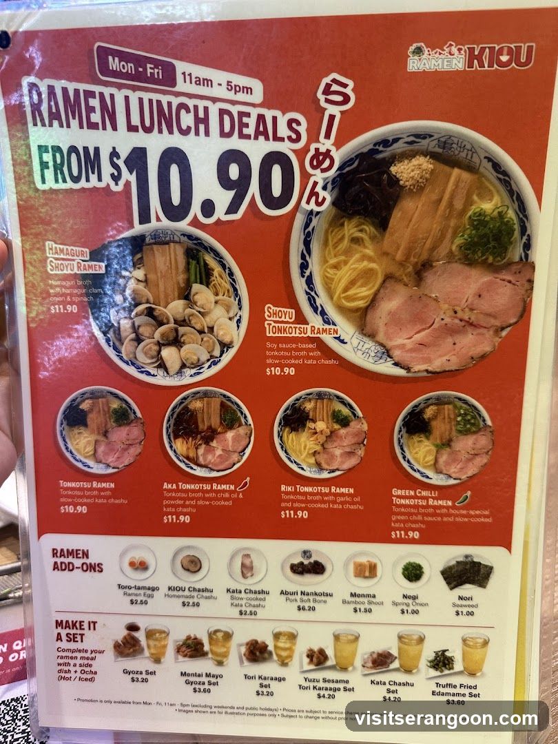 RAMEN KIOU (&JOY JAPANESE FOOD STREET) - NEX