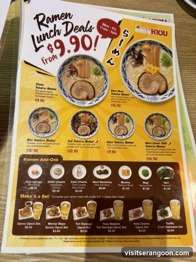 RAMEN KIOU (&JOY JAPANESE FOOD STREET) - NEX