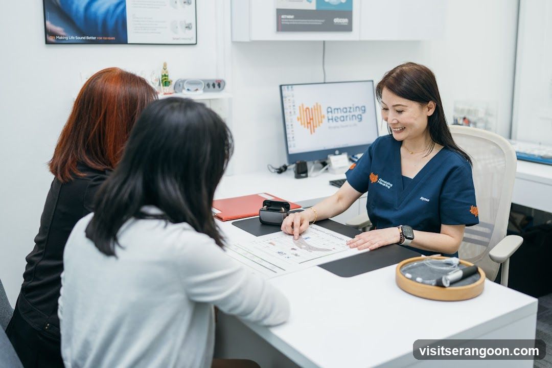 Amazing Hearing, Serangoon NEX Hearing Test, Hearing Aids and Tinnitus
