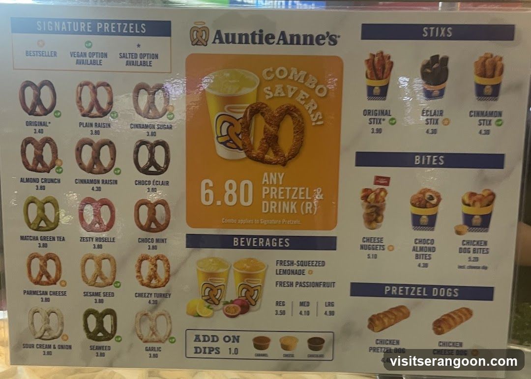 Auntie Anne's Soft Pretzels (NEX)
