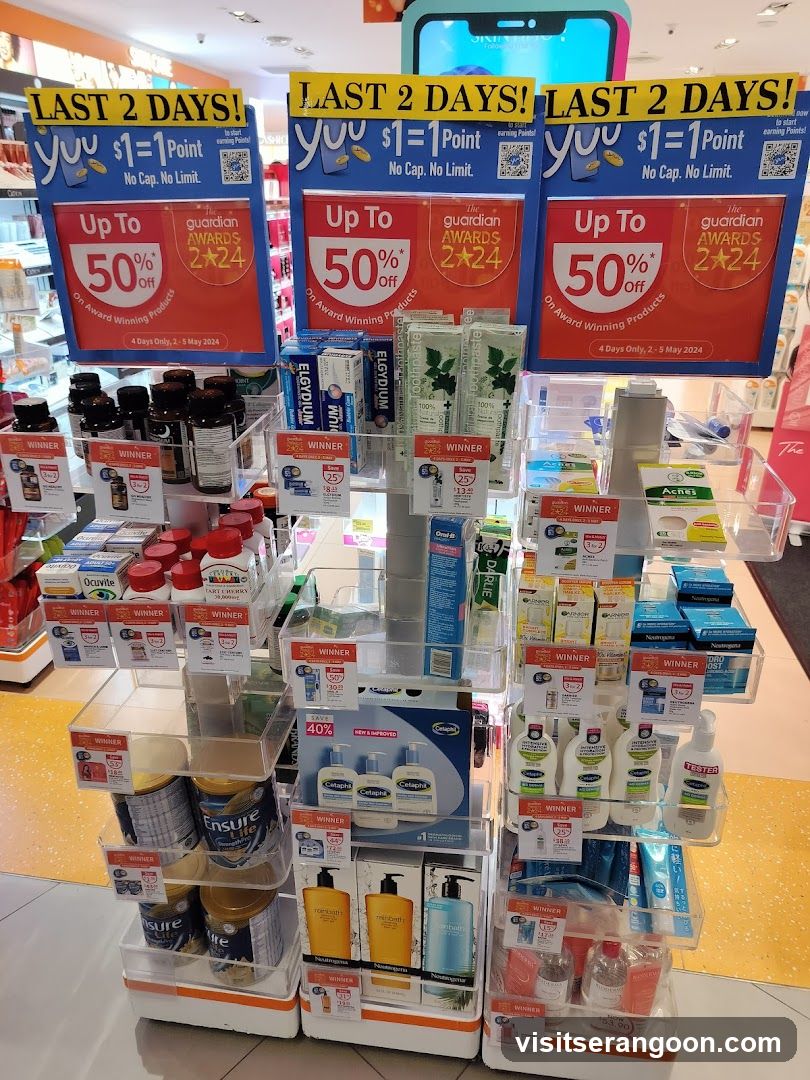 Guardian Health & Beauty + Pharmacy – Serangoon NEX (Click & Collect)