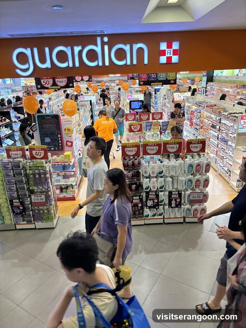 Guardian Health & Beauty + Pharmacy – Serangoon NEX (Click & Collect)