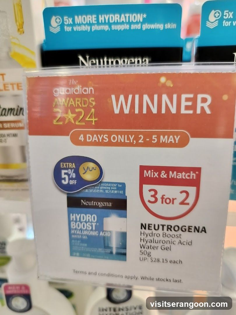 Guardian Health & Beauty + Pharmacy – Serangoon NEX (Click & Collect)