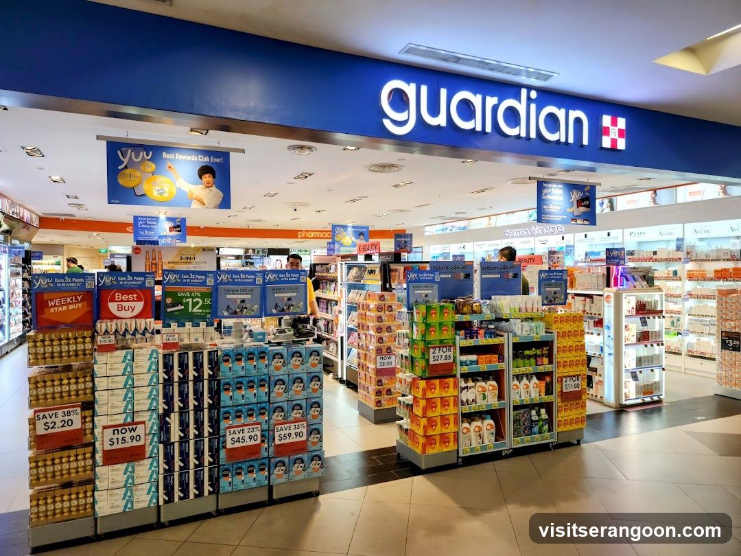 Guardian Health & Beauty + Pharmacy – Serangoon NEX (Click & Collect)