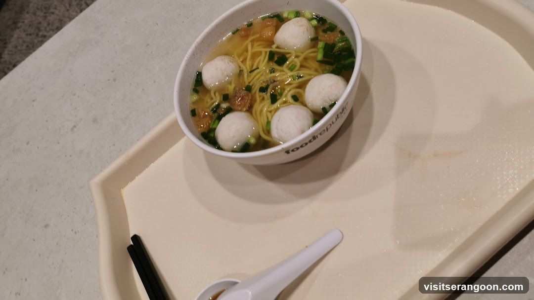 LiXin Teochew Fishball Noodles - Serangoon NEX