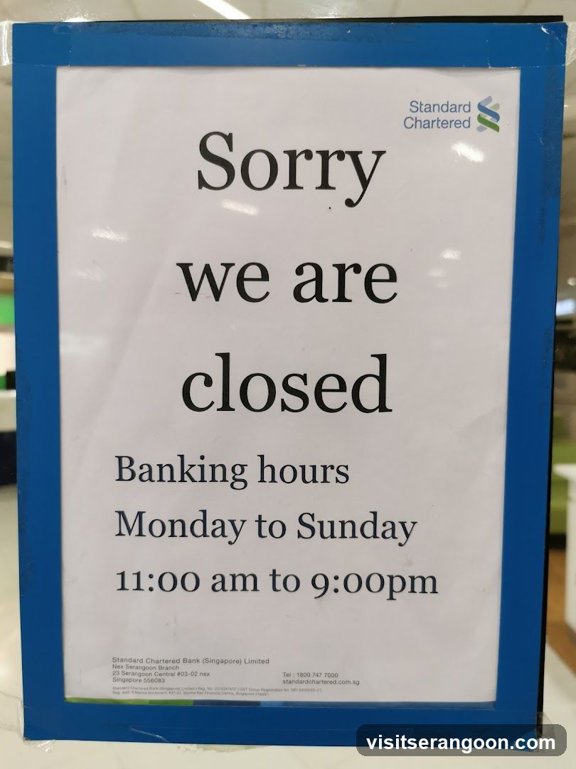 Standard Chartered Bank, NEX Serangoon
