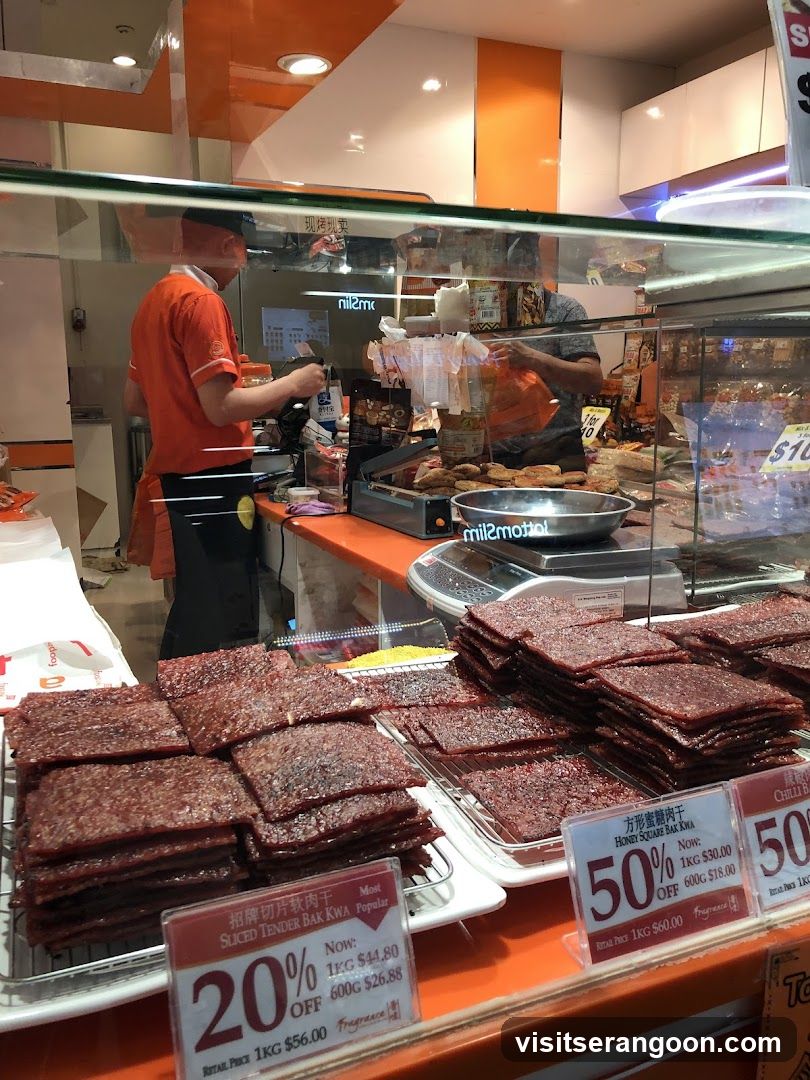 Fragrance Bakkwa @ NEX 香味肉干 @ 实龙岗