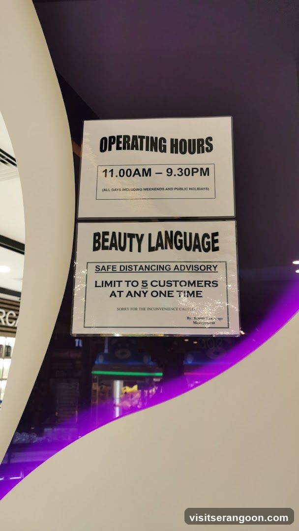 Beauty Language @ NEX
