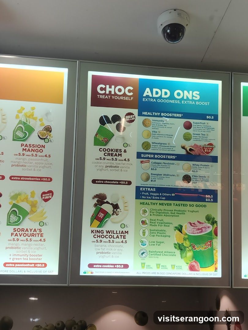 Boost Juice @ NEX