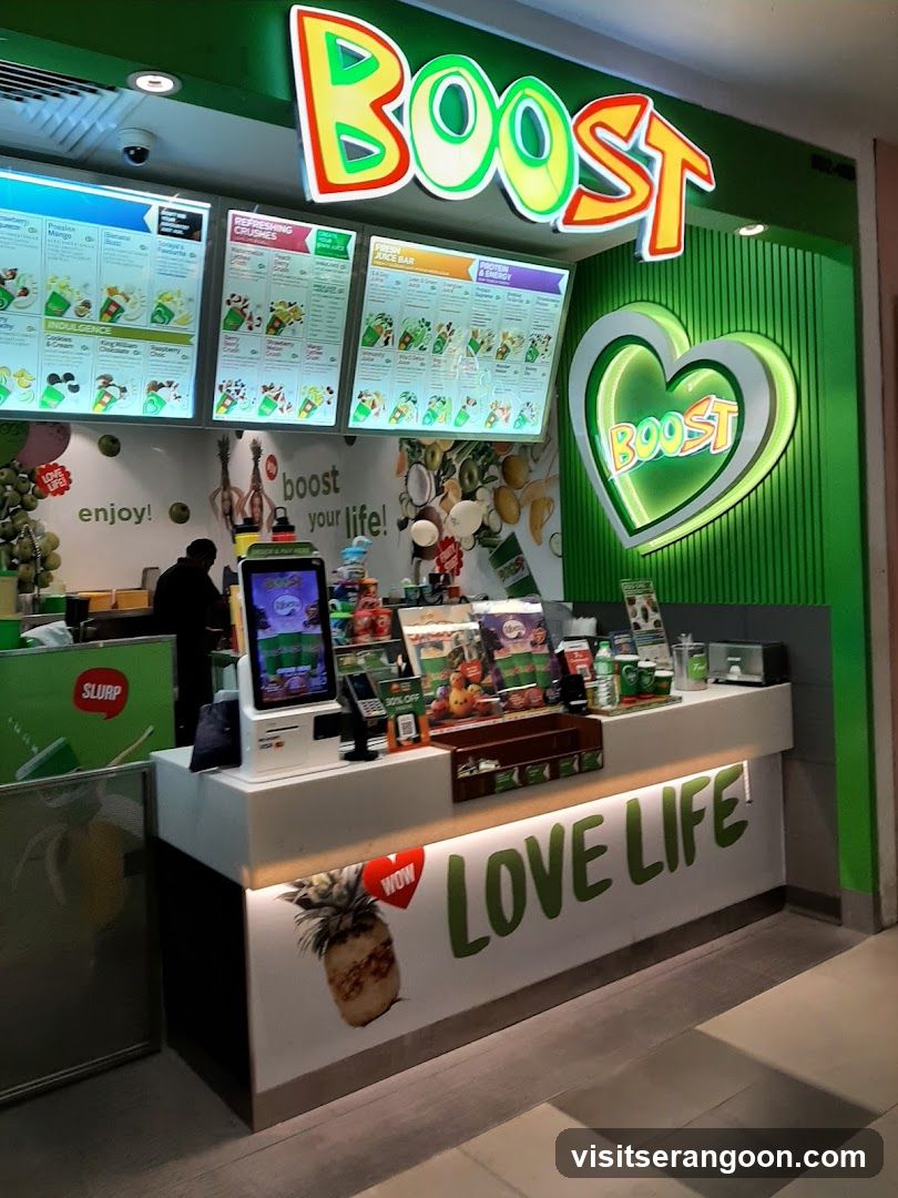 Boost Juice @ NEX