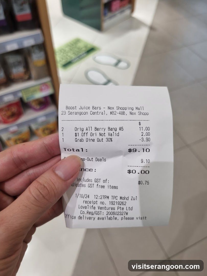 Boost Juice @ NEX