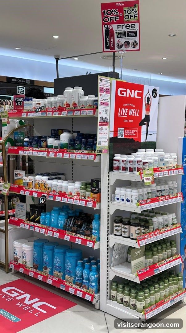 Watsons NEX +Pharmacy + GNC (Click & Collect)