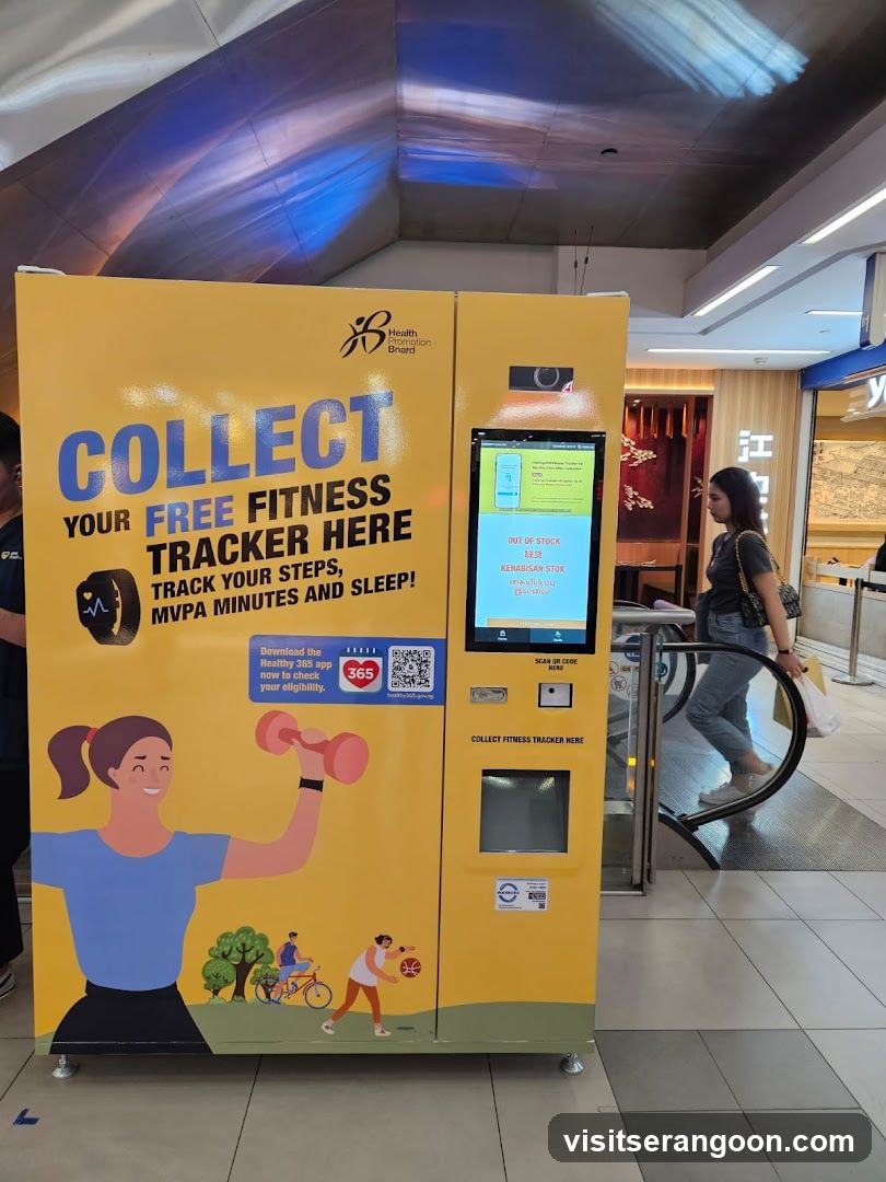 Healthy365 Tracker Vending Machine - Nex
