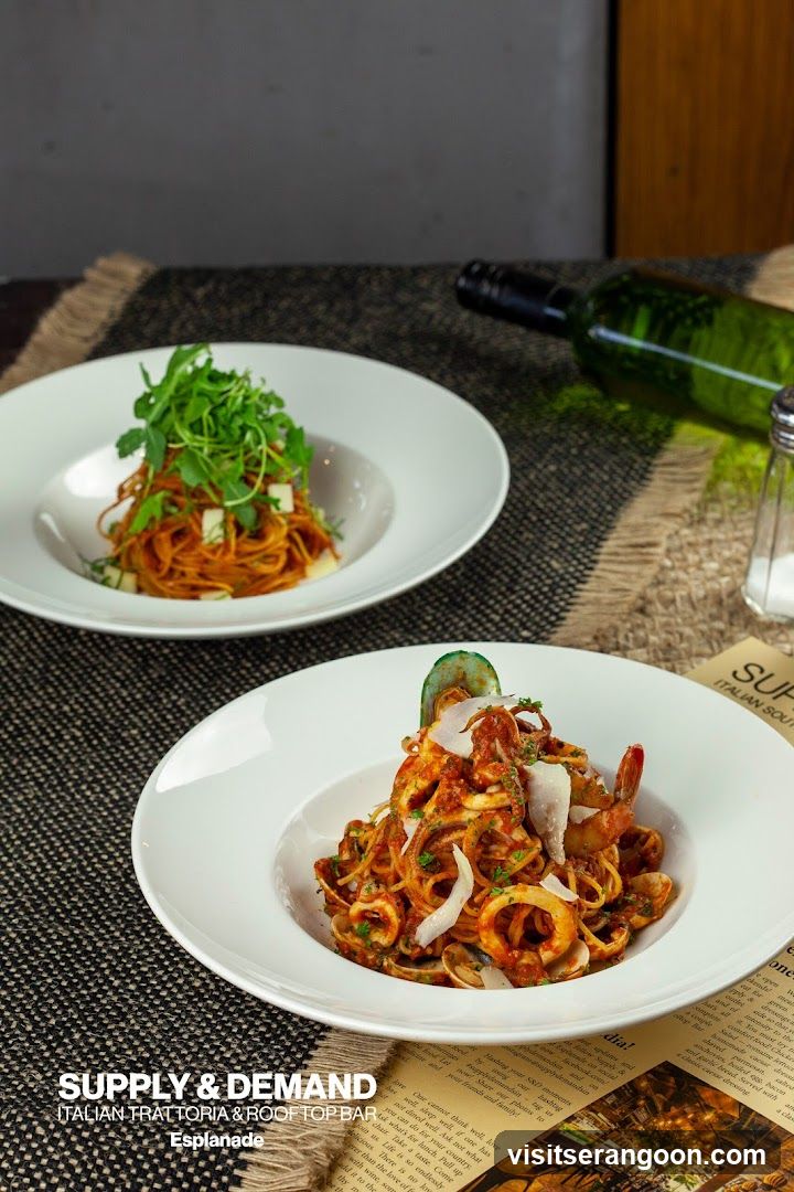 SUPPLY & DEMAND Italian Restaurant & Rooftop Bar | ARKTOS GELATO