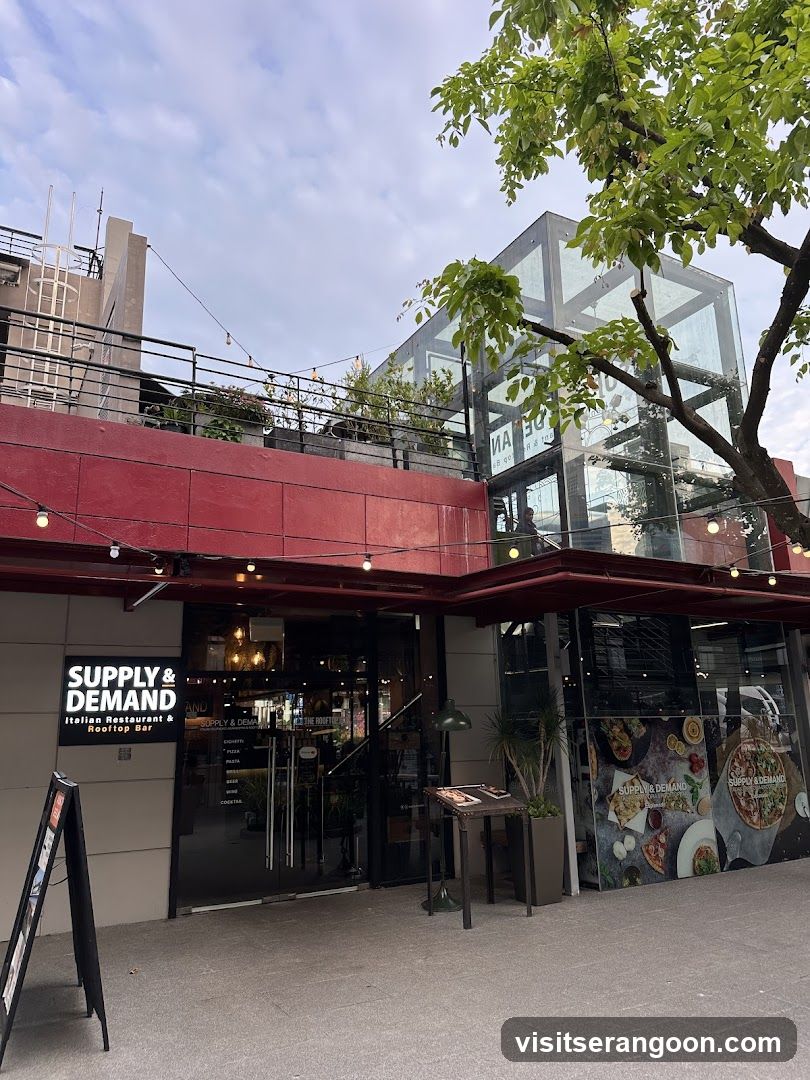 SUPPLY & DEMAND Italian Restaurant & Rooftop Bar | ARKTOS GELATO