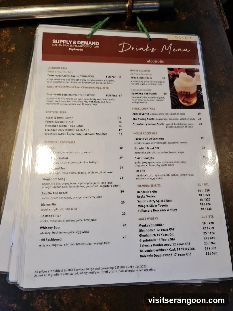 SUPPLY & DEMAND Italian Restaurant & Rooftop Bar | ARKTOS GELATO