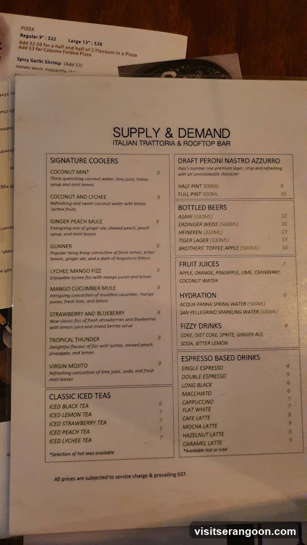 SUPPLY & DEMAND Italian Restaurant & Rooftop Bar | ARKTOS GELATO