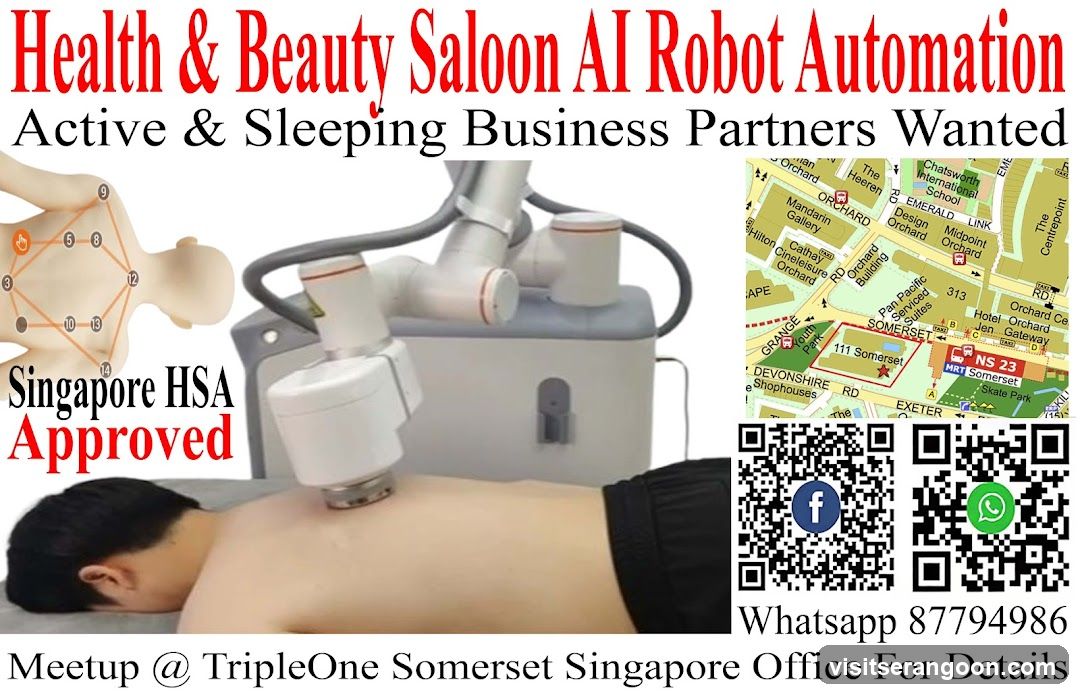 CUCA AI Robot Singapore Health Beauty Salon Automation