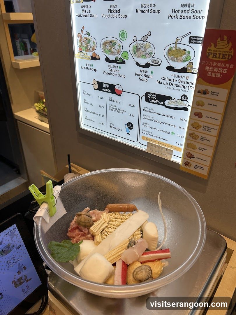 Gong Yuan Ma La Tang 宫源麻辣烫 @ Serangoon NEX