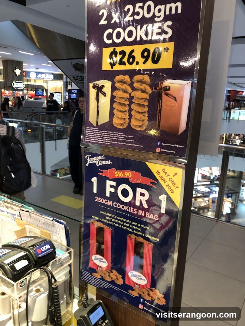 Famous Amos @ NEX mall