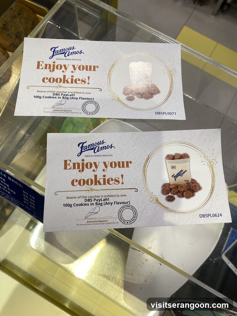 Famous Amos @ NEX mall