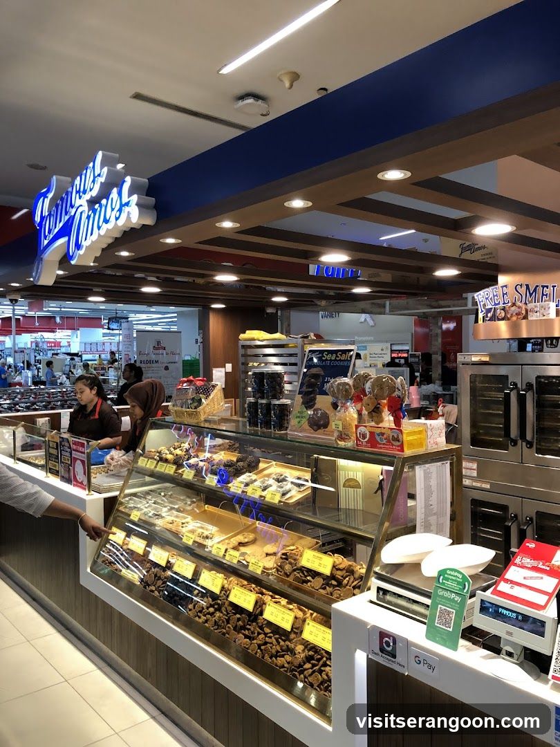 Famous Amos @ NEX mall