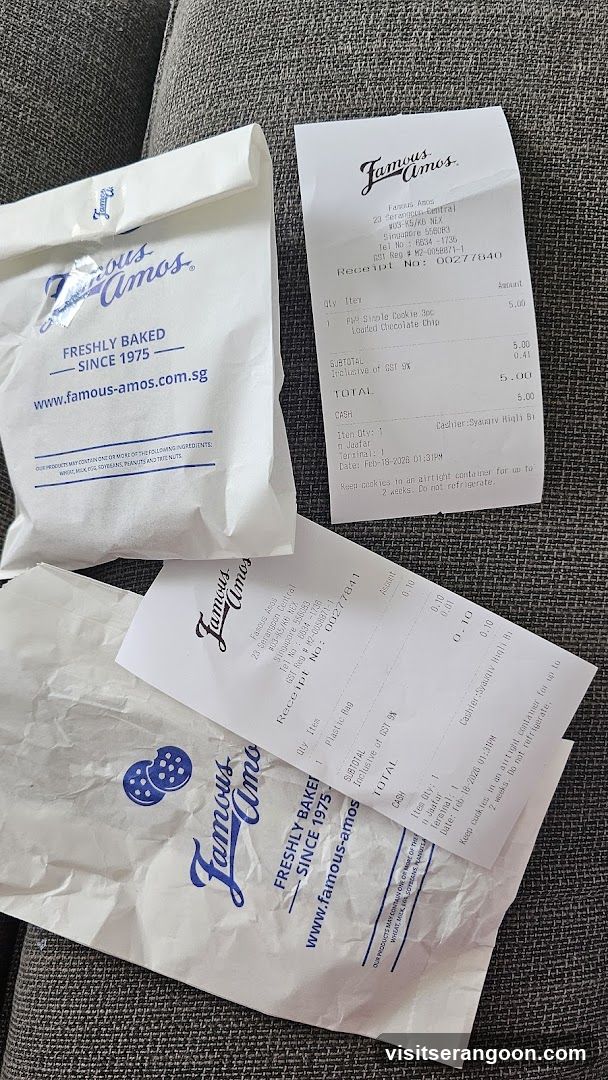 Famous Amos @ NEX mall